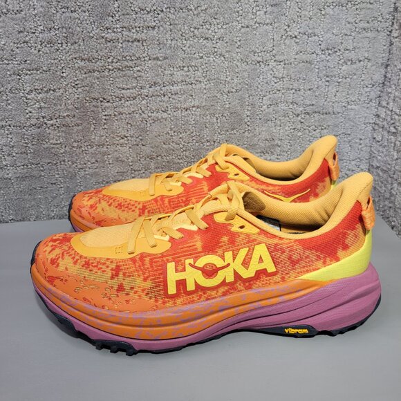 Hoka One One Shoes - Hoka One One Speedgoat 6 Womens Size US 9.5B Sherbet Beet Root Running Shoes
